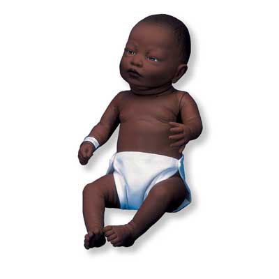 进口非洲婴儿护理模型(男)-德国3B-W17004